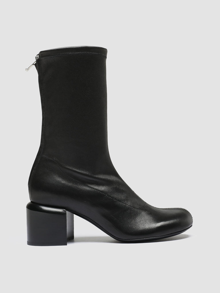 Women's Black Leather Sandals: ETHEL 023 – Officine Creative EU
