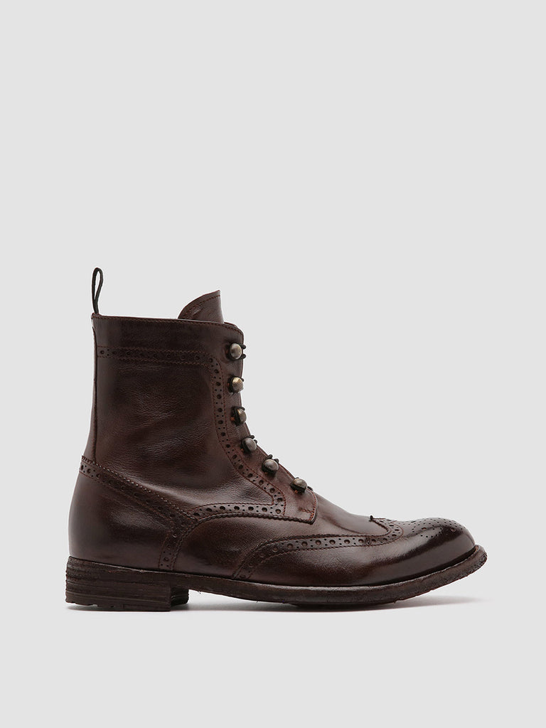 Officine Creative Sydne 70mm leather boots - Brown