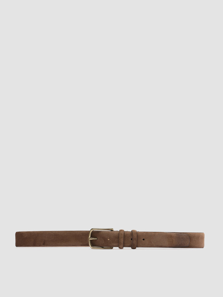 Dark Brown Weave Leather Belt