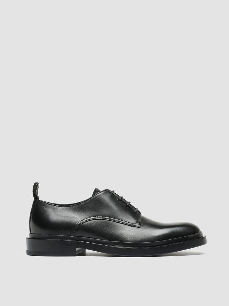 Men's Black Derby Shoes HOPKINS FLEXI 201 – Officine Creative EU