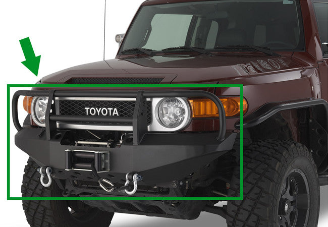 Warrior Products Toyota Fj Cruiser Front Winch Bumper W D Ring