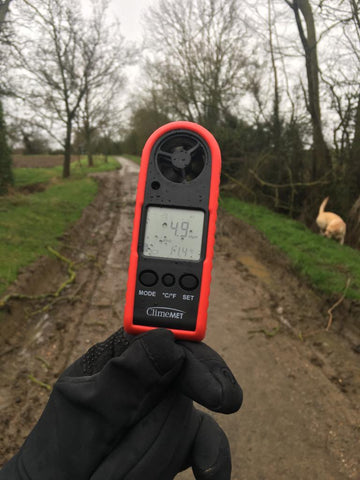 ClimeMET CM2030 Handheld Anemometer Out In The Field