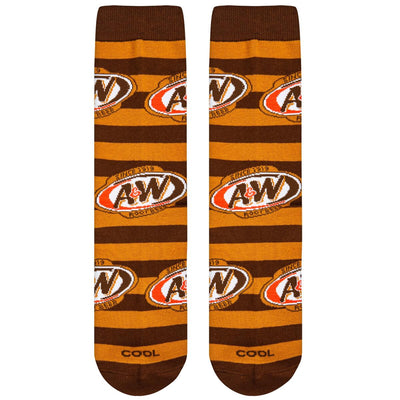 A & W Stripes Retro Socks