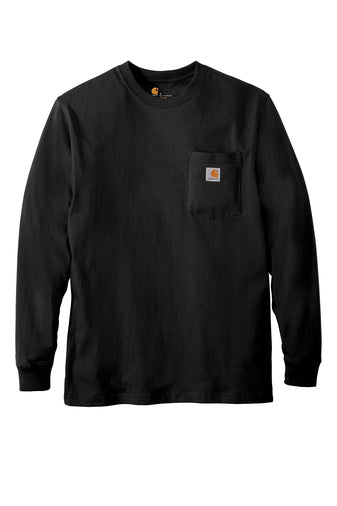 Carhartt Rugged Professional Series Long Sleeve Shirt, XL / Black