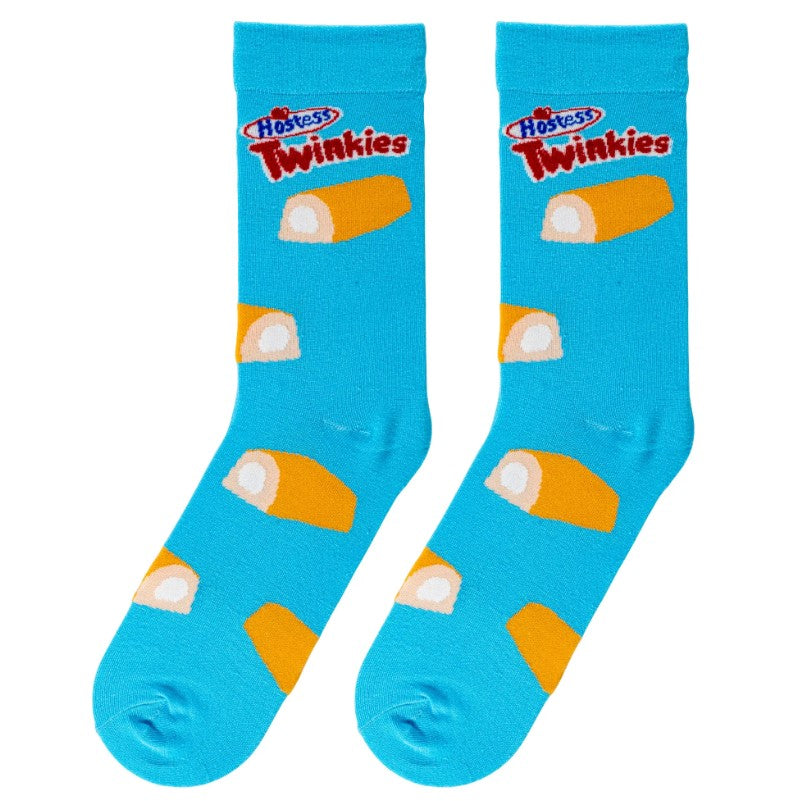 Crazy Socks Twinkies Fun Print Novelty Crew Socks for Men 