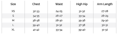 Borealis Wool Co. Sizing Charts