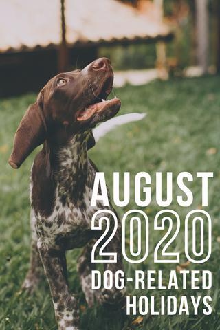 august 2020 dog related holidays