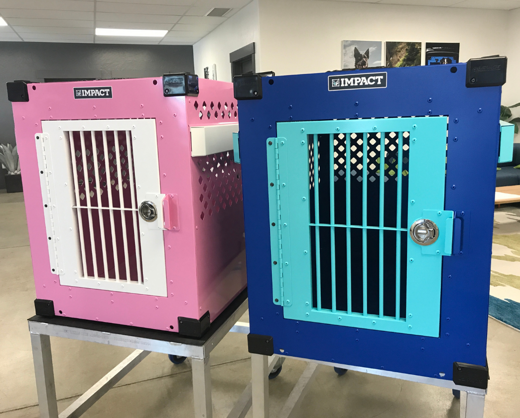 pink white blue teal crates