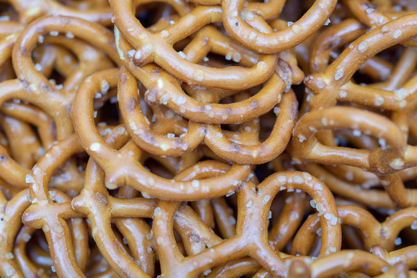 salty foods pretzels