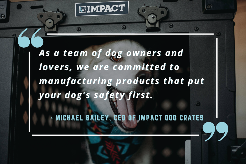impact ceo michael quote "as a team of dog owners and lovers..."