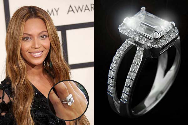 Resultado de imagen para beyoncé engagement ring