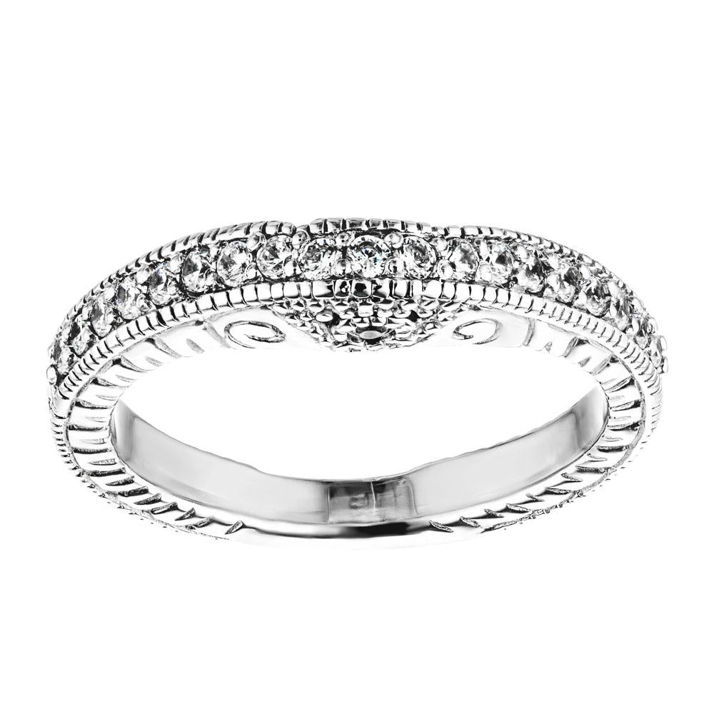 Monogram Infini wedding band, white gold - Categories Q9F71J