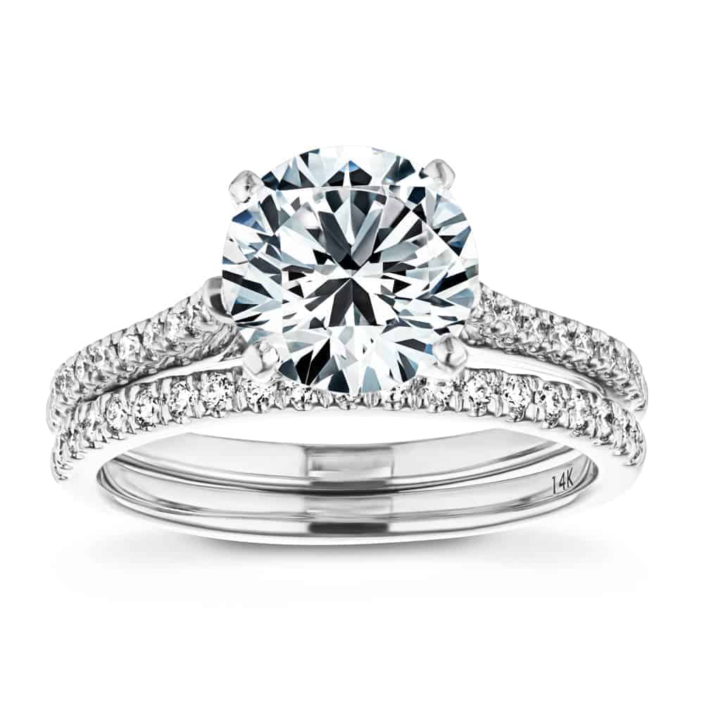 Most Popular Wedding Bands for Halo Rings