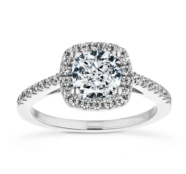 Luxe Accented Engagement Ring