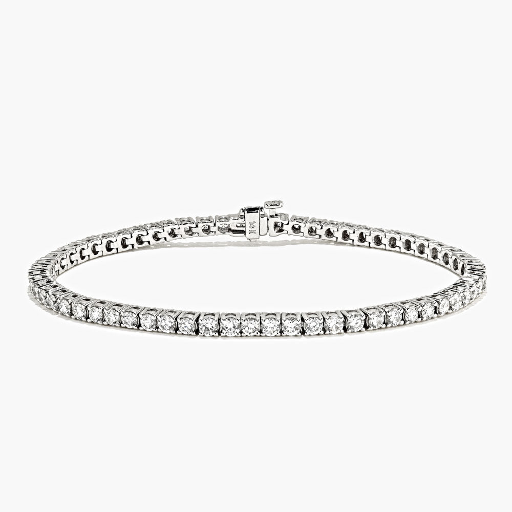 Adaley: Classic Tennis Bracelet | Ken & Dana Design Lab Grown Diamond (FG VS/SI1 Quality) / 2mm (2.38 TCW) / Platinum