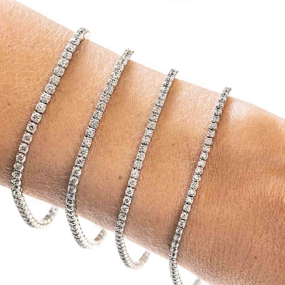 Lab-Grown Diamond Tennis Bracelet (RTS) - 4.0ctw