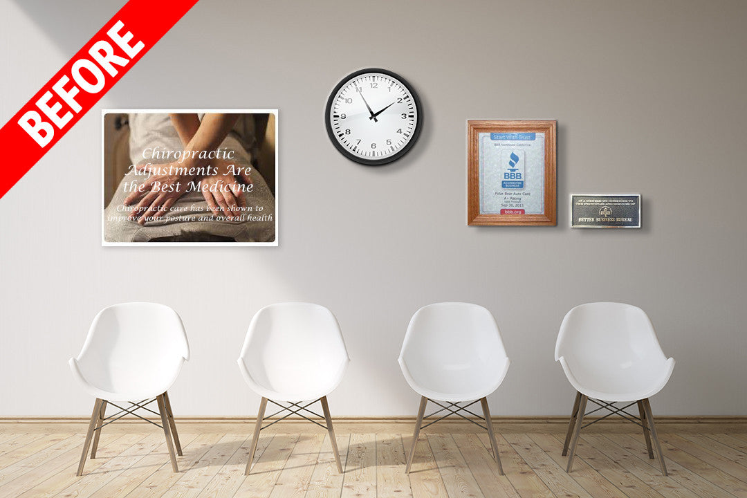 Chiropractic Office Design and Waiting Room Posters