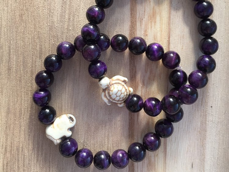 purple tigers eye