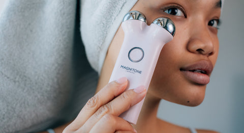 MAGNITONE London LiftOff Microcurrent Facial Toning Device | TikTok Trending Skincare Devices