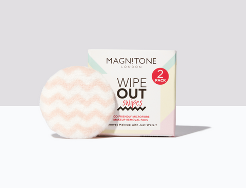 MAGNITONE WipeOut Swipes Amazing MicroFibre Reusable Cleansing Cloths Cotton Pads