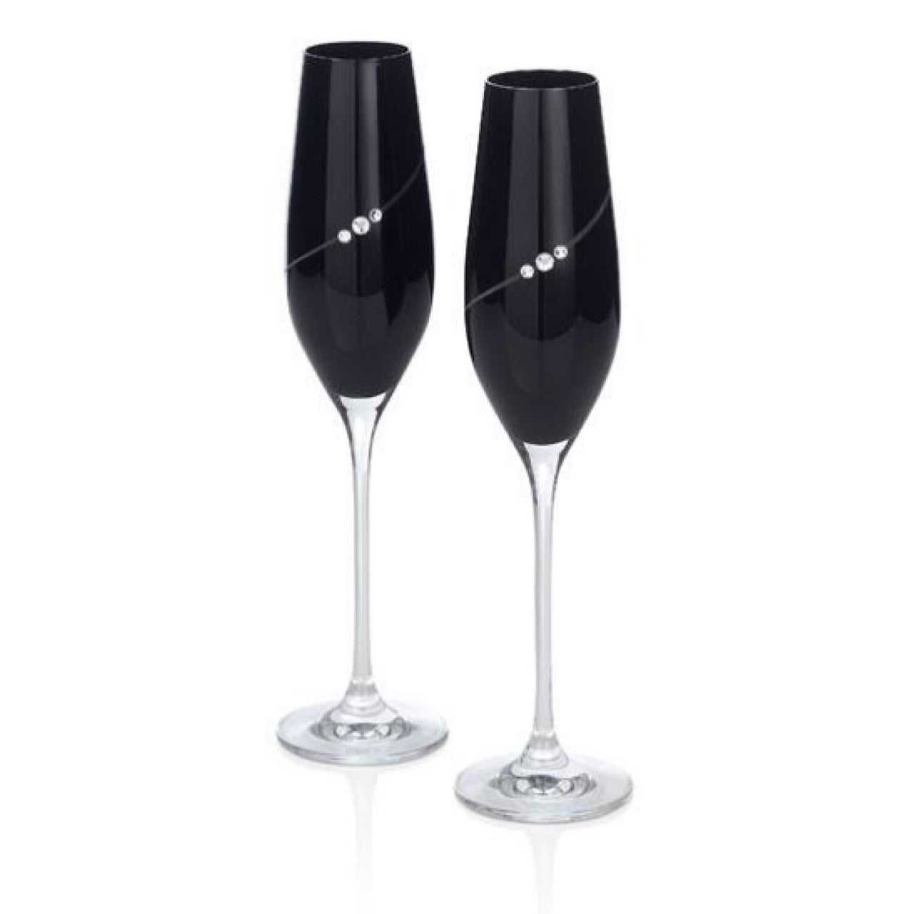 v shaped champagne flutes