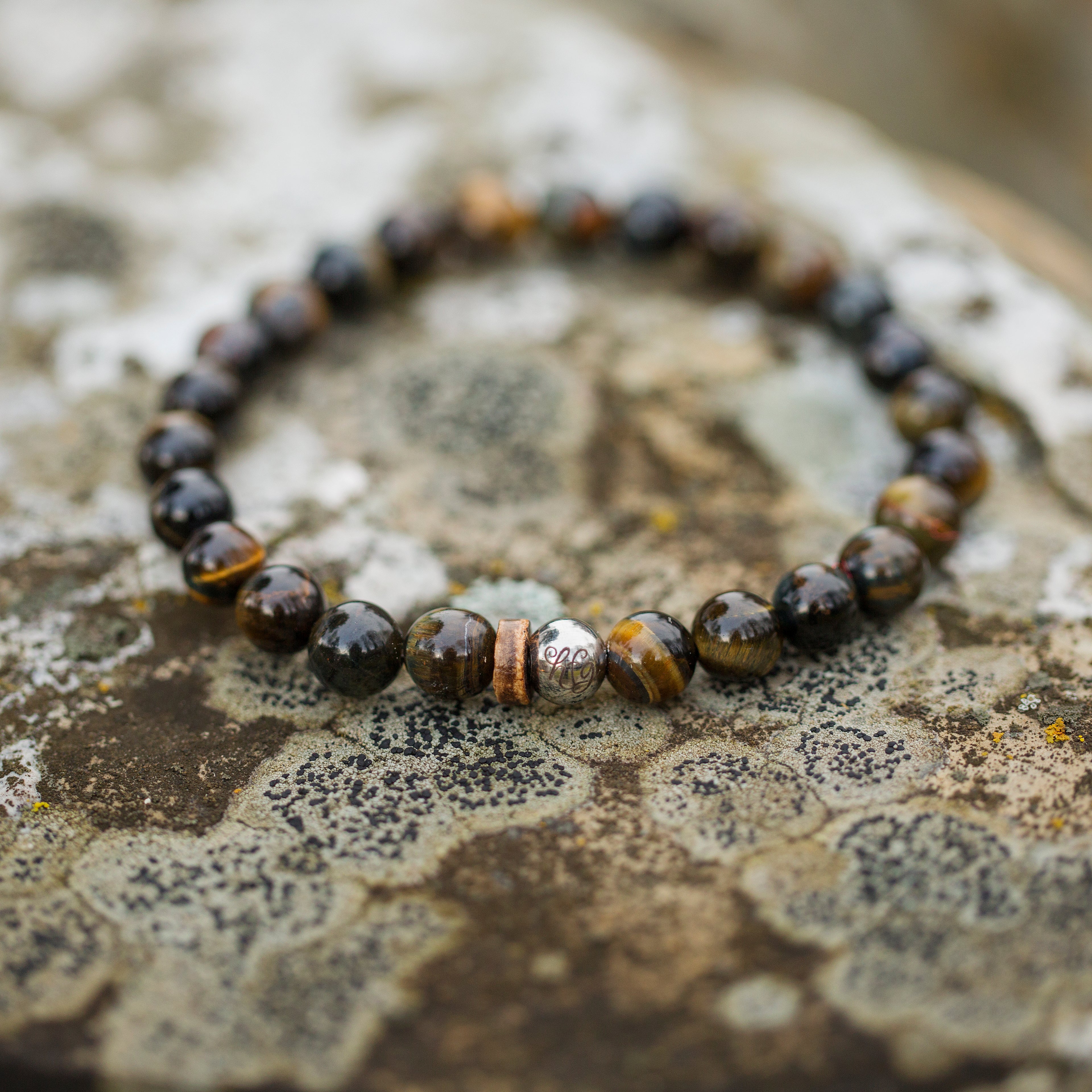 mens tigers eye bracelet 