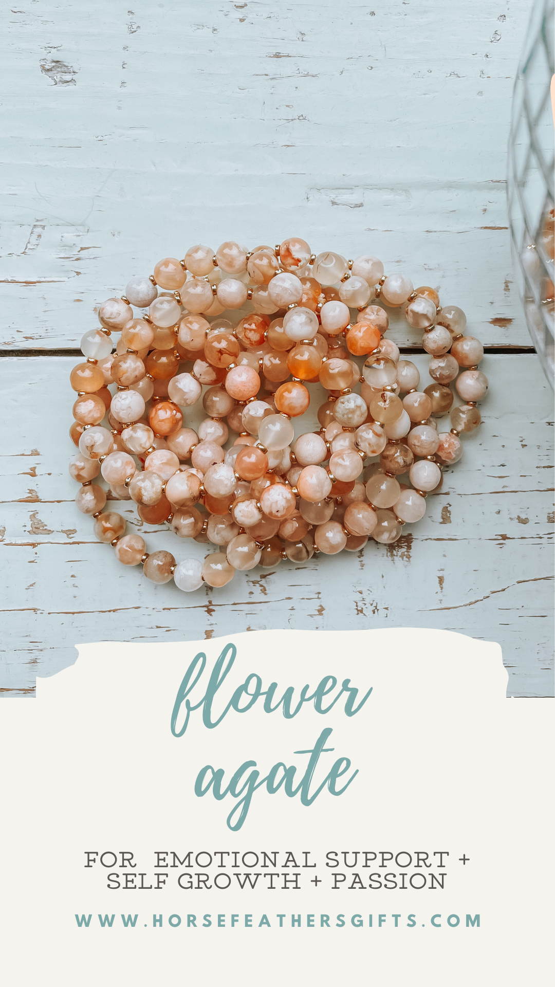 flower agate meaning 