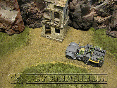 "BRAND NEW" Build-a-Rama 1:32 Hand Painted WWII "Deluxe Farmhouse Drive Mat" 24" x 12"