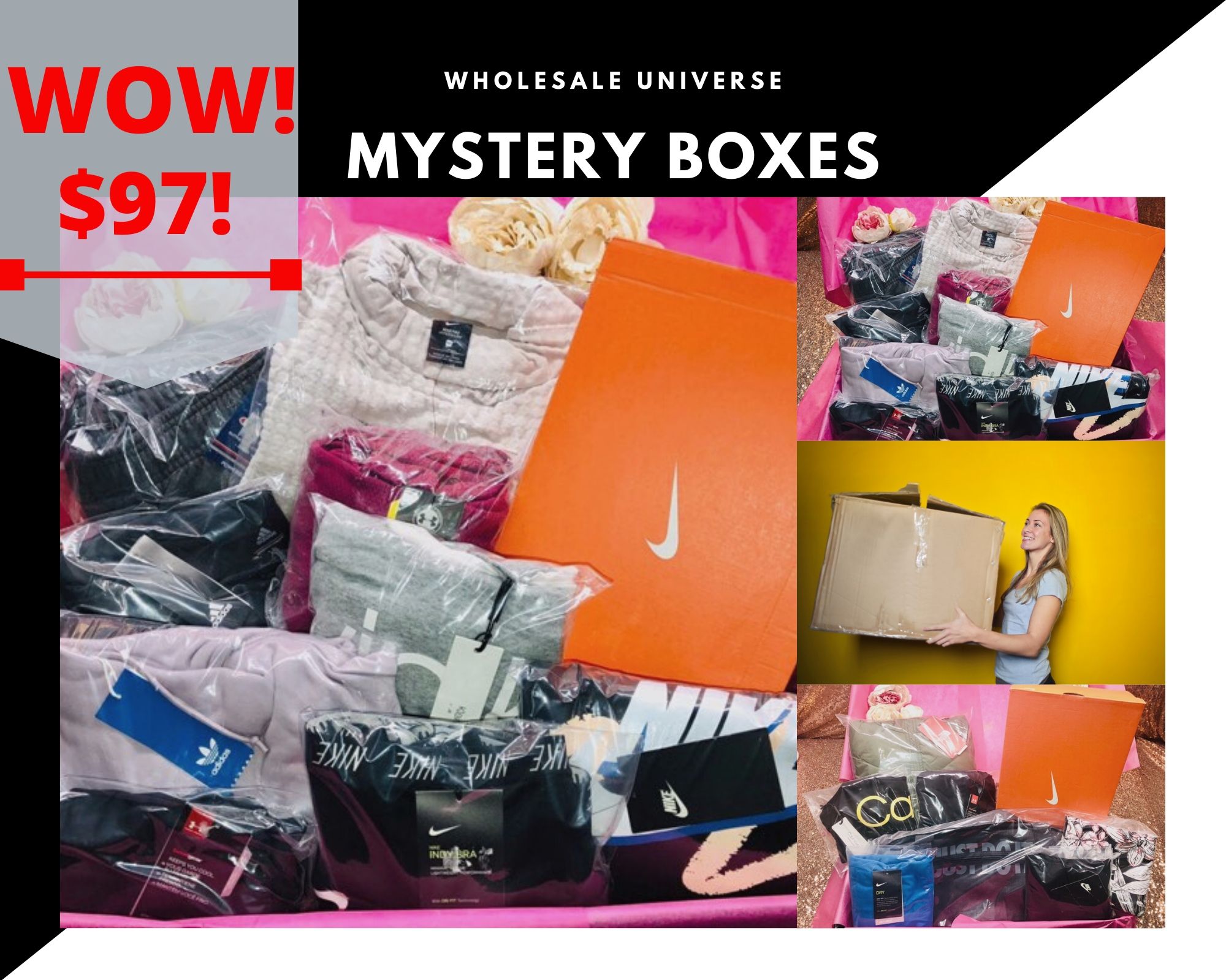 outlets wholesaler Make Up & Beauty Mystery Box Reseller or