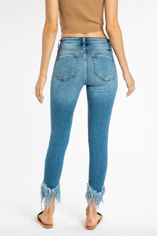 kancan fringe jeans