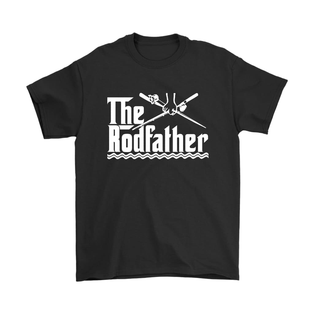 Download Funny Dad Fishing Shirt The Rod Father Gildan Mens T Shirt Odditees