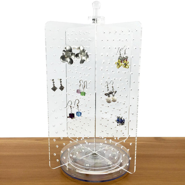 IKEE DESIGN®: Premium Acrylic Rotating Jewelry Stand