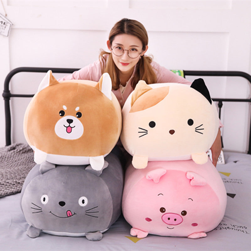 super soft animal pillow