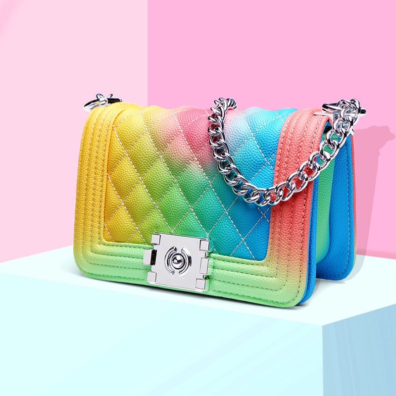 rainbow purse