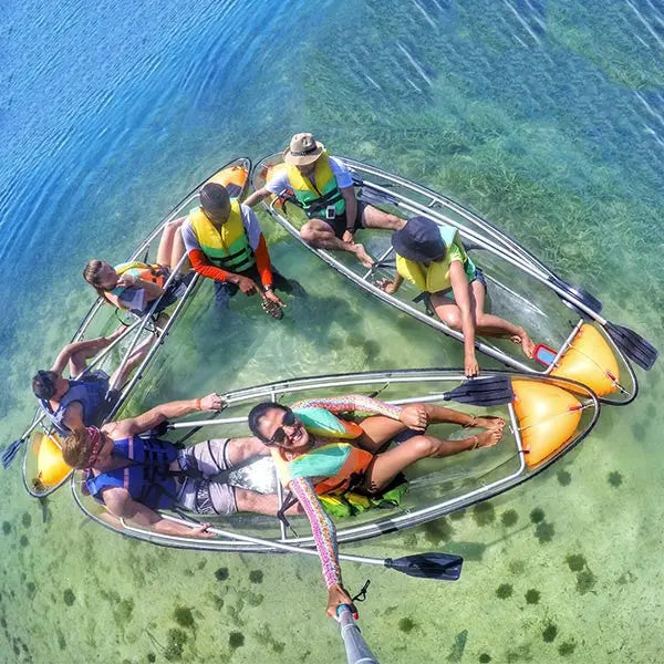 Mangrove Glass-Bottom Kayak and Snorkel