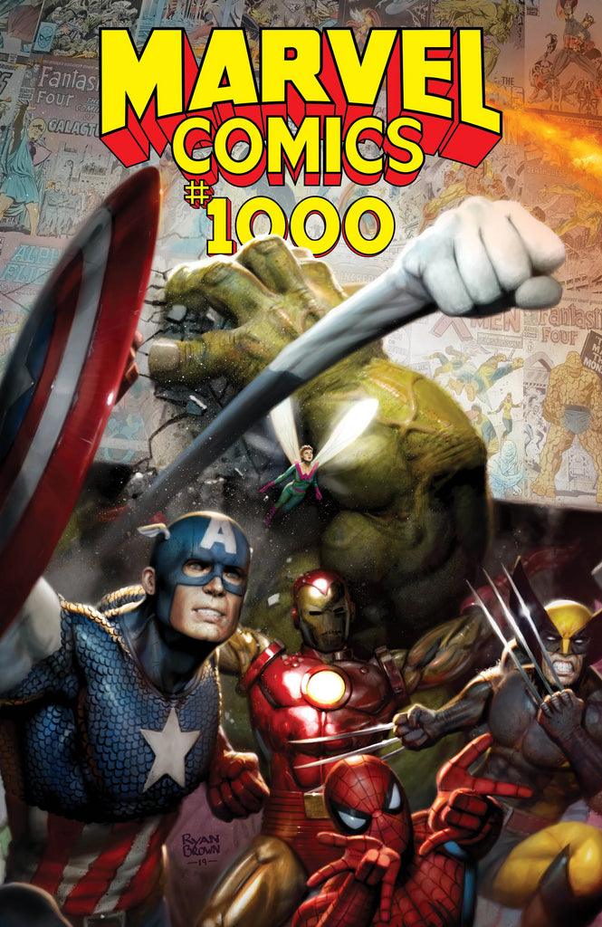 Marvel Comics 1000 Ryan Brown Exclusive Variant Cover A Lim To 3000