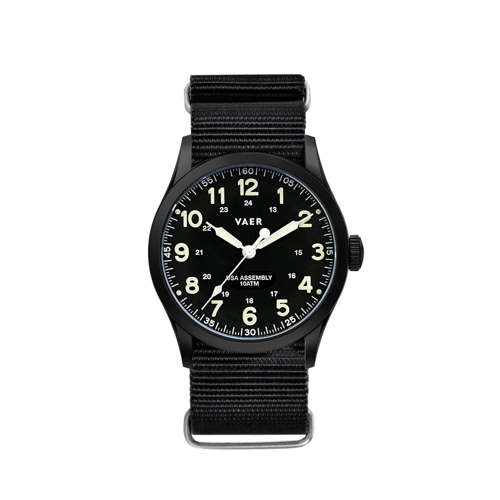 FKM Tropic Strap - Black ($40 Value) / Single Pass - Black (+$0)