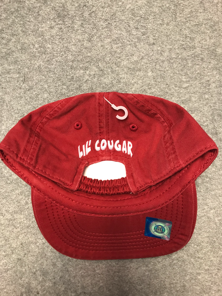 Infant Crimson with White Coug Logo Sinch Hat – Cougarwear