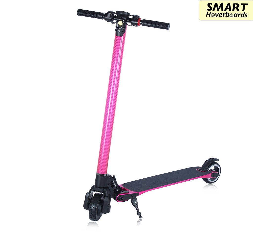 kids electric scooter pink