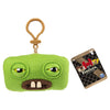 Fuggler Funny Ugly Monster, Collectible Plush Clip-On, Squidge - Green