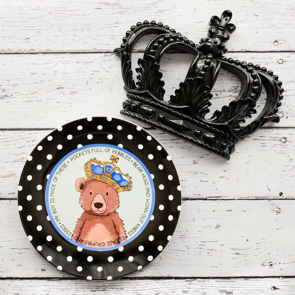 Baby Boy Ceramic Plate