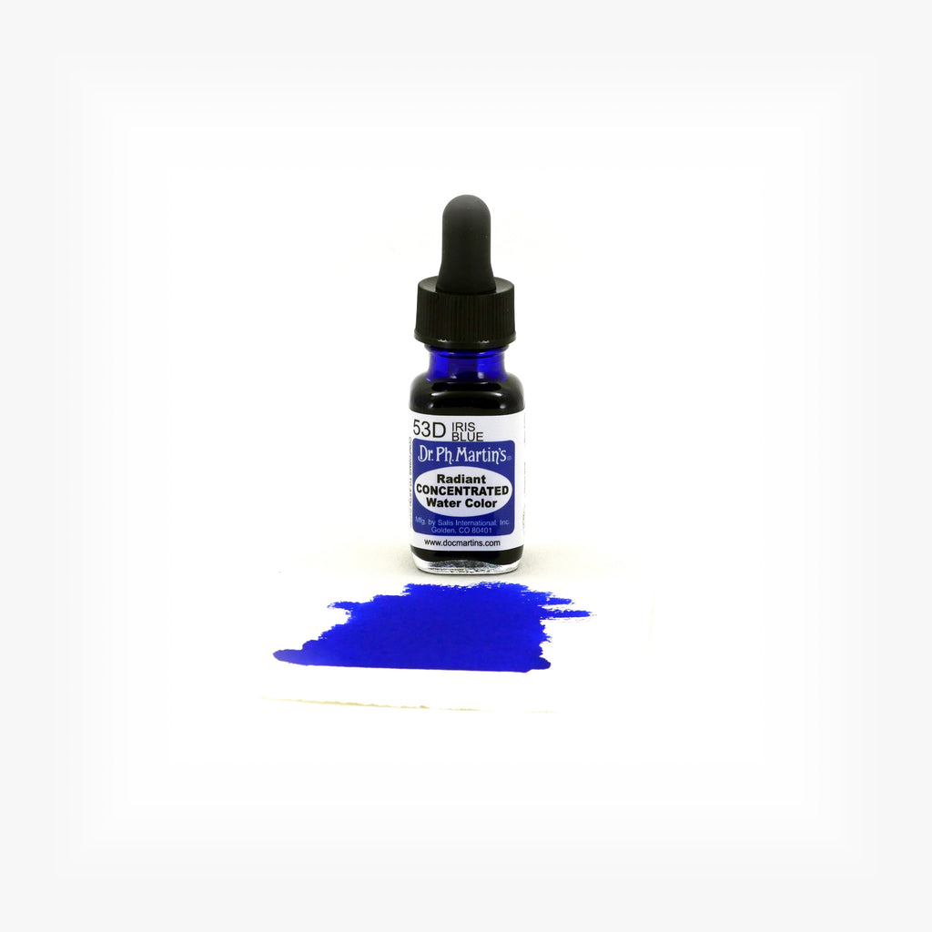 Radiant Concentrated Water Color, 0.5 oz, Iris Blue (53D ...