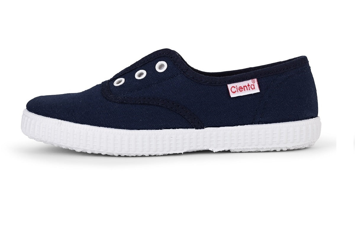 slip on navy sneakers