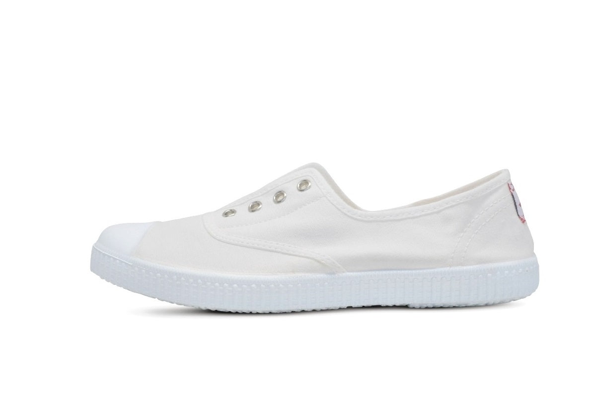 comfortable white slip on sneakers