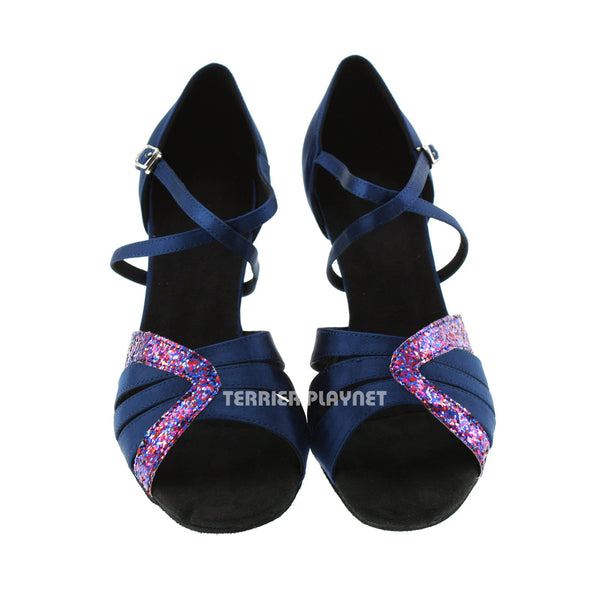 Blue Women Dance Shoes D463