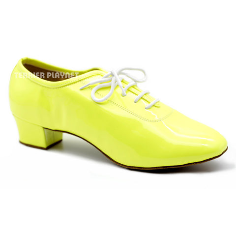 yellow dance shoes