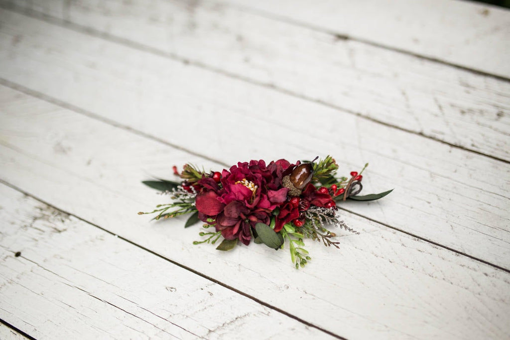 floral hair decorations