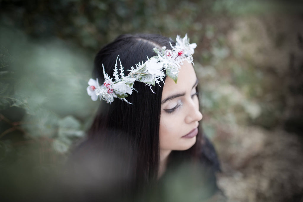 bridal hair crown