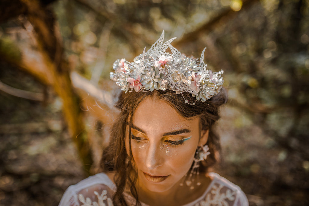 wedding head crown