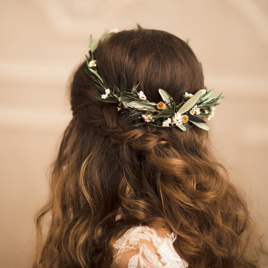 levering Snart gravid Greenery wedding set of hair comb and wreath 2021 wedding Rustic weddi –  magaela